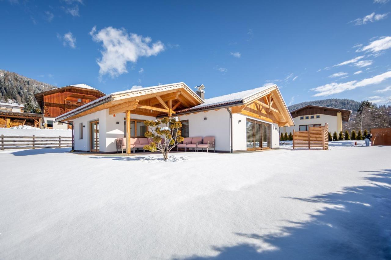 Villa Alpinchalet Weber Toblach Exterior foto